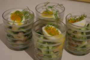 Gurken-Lachs-Salat 