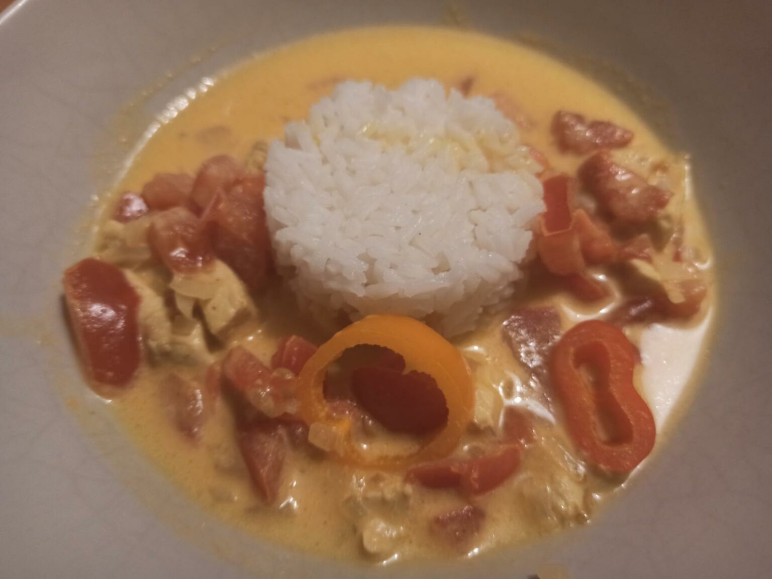 Kokoshähnchen mit Reis - Katja´s Bücher und Rezepte