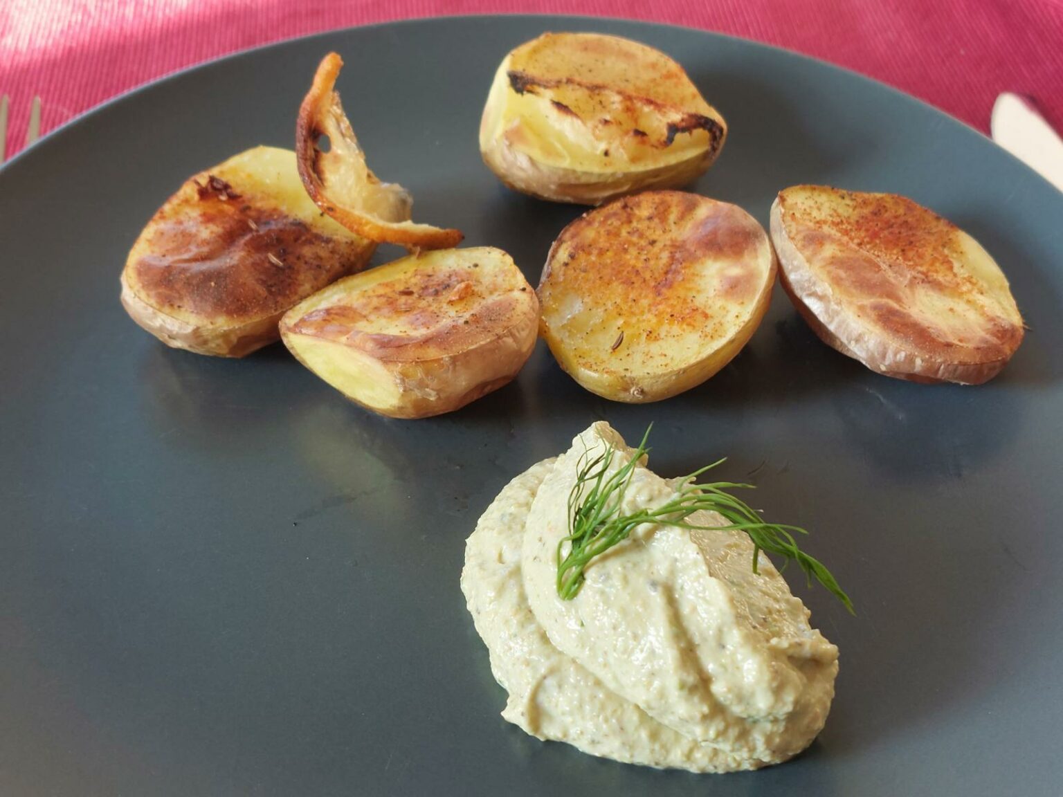 Griechische Ofenkartoffeln Mit Pistazien Feta Creme Katjas B Cher Und Rezepte