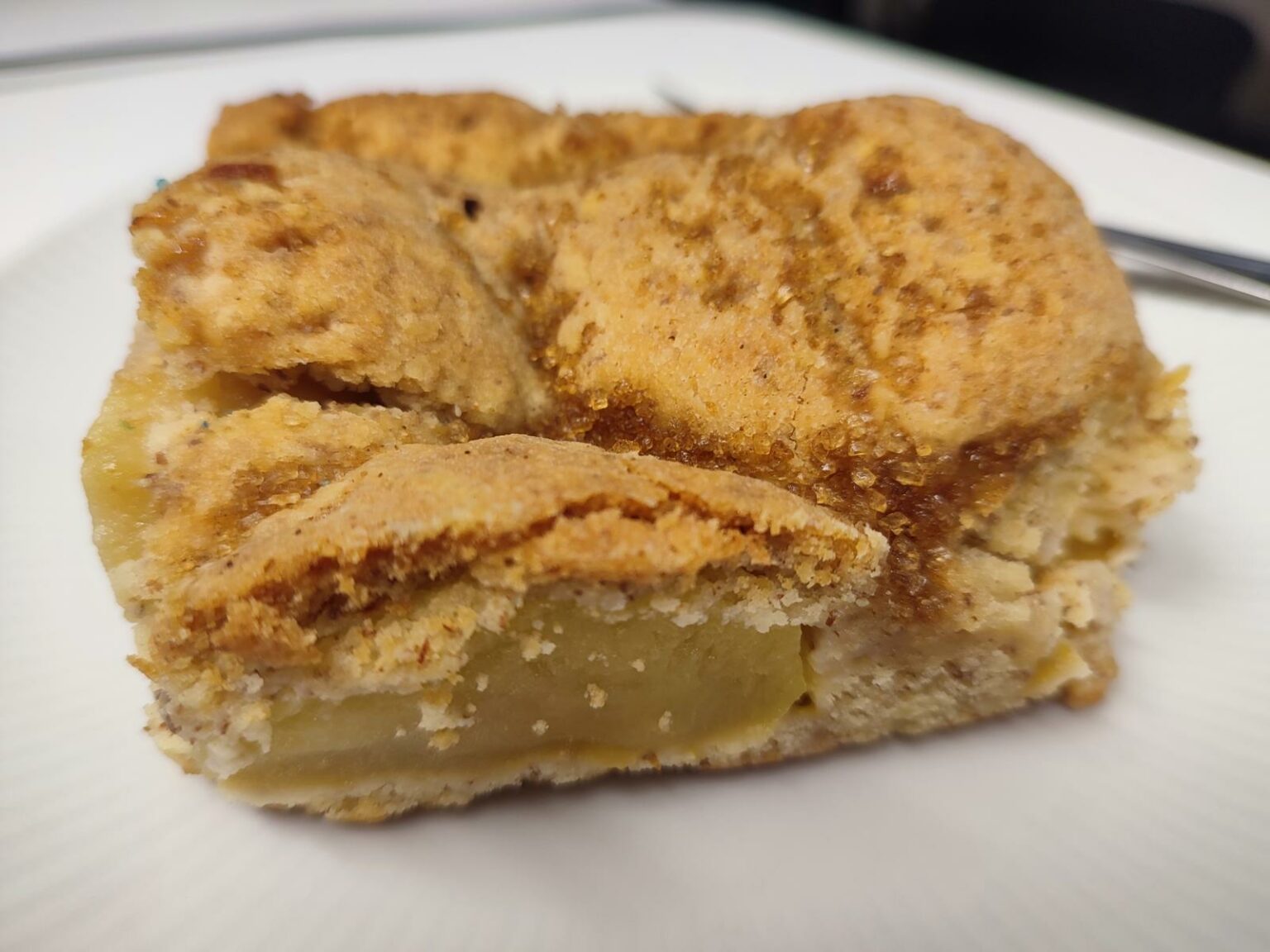 Apfelkuchen im Knuspermantel - Katja´s Bücher und Rezepte