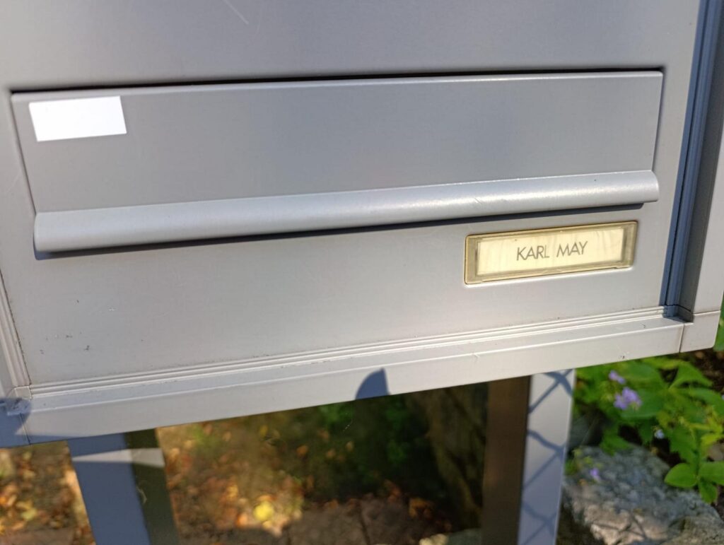 Briefkasten Karl May